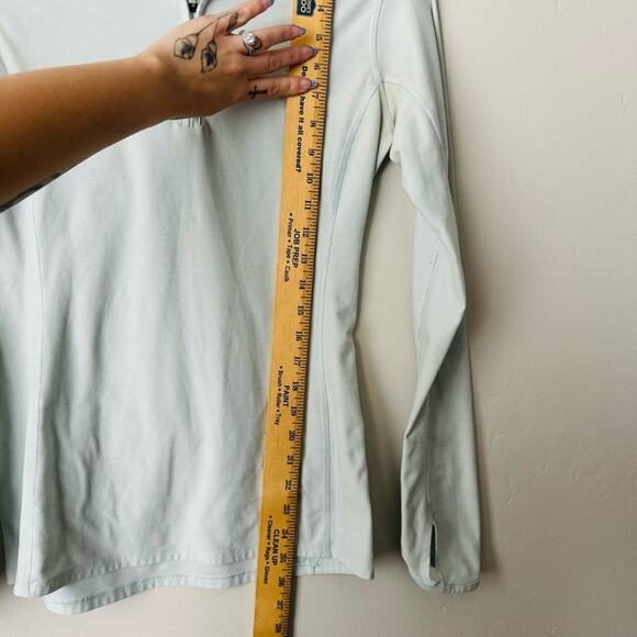 The North Face 1/4 zip lightweight top sweater womans small - Picture 4 of 9